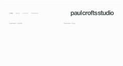 Desktop Screenshot of paulcrofts.com